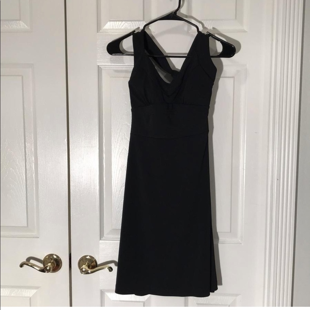 Banana Republic Black Halter Dress
